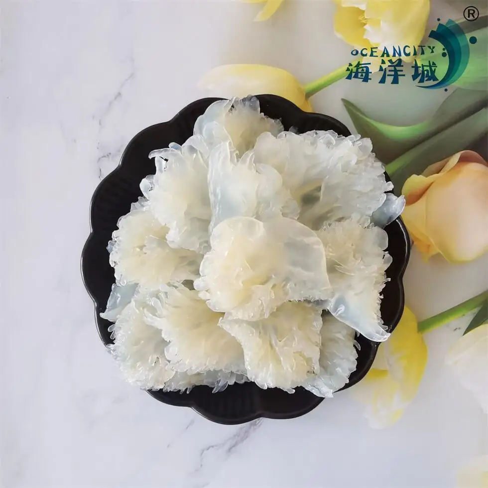 High Quality Dried Salted Jellyfish head Marinated Fresh Frozen Seafood products Seajelly Seasoned