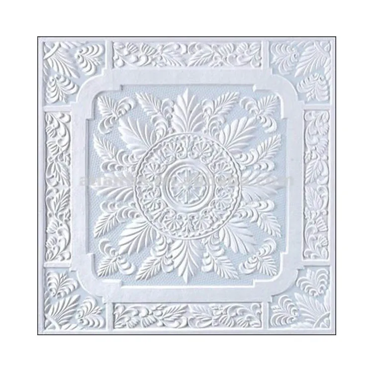 
High Quality Fireproof Moisture-Proof 3D Cheap Integrated Ceilings Tile 