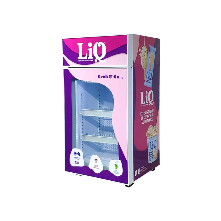 Горячая Распродажа, морозильная камера для мороженого Meisda new SD50B со стеклянной дверью