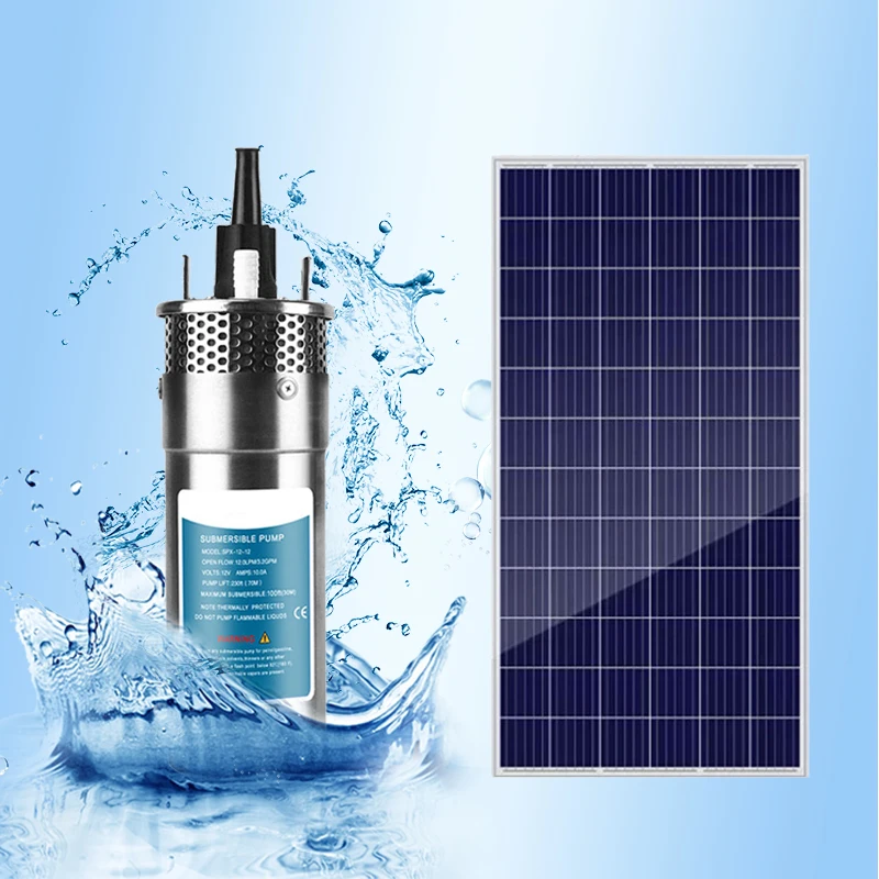 Heavy Duty Water Solar Power Pump Miniature Square Submersible Industrial System Bathroom Pressure Hybrid Pumps controller