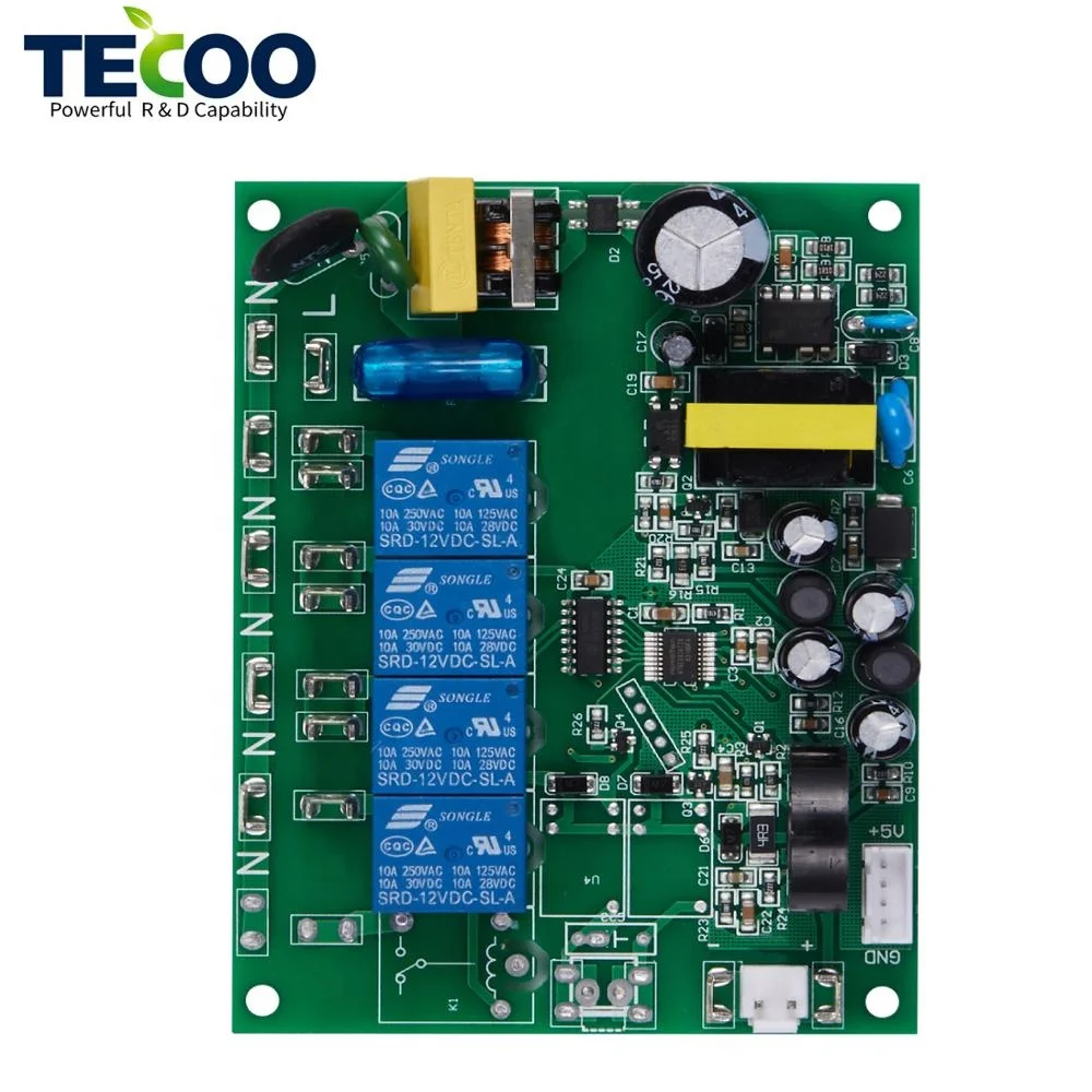 Интеллектуальный контроллер PCBA Стиральная Машина прототипы и сборка жгута проводов 0 2-5 мм 1/3-14 унций 50 мкм/60 мкм TE-09-73