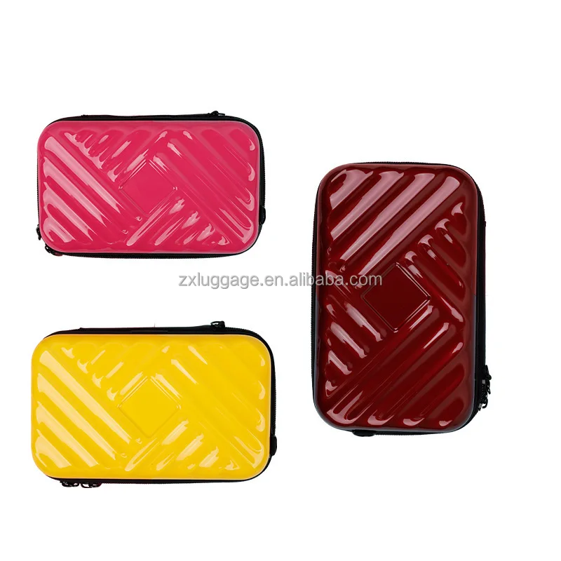 Сумка-клатч на заказ, 7 дюймов, abs + pc, жесткий роскошный клатч для денег, сотовый телефон, power bank