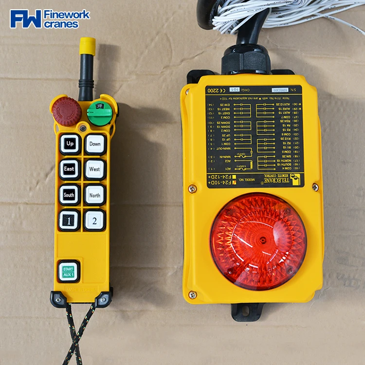 Industrial Double Speed Wireless Remote Control For Crane