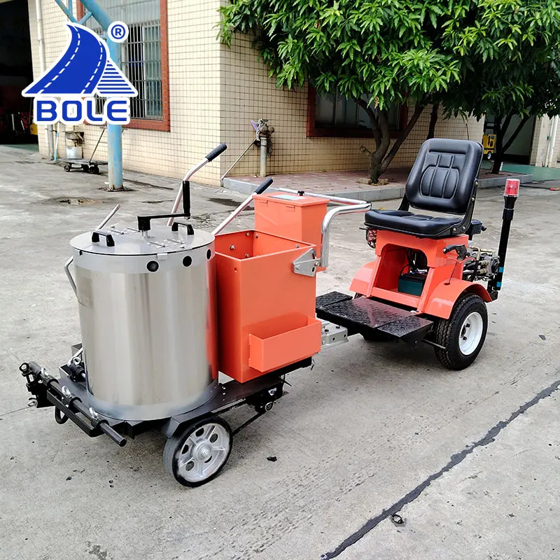 Customized pavement line marking machine high quality automatic road marking machine thermoplastic
