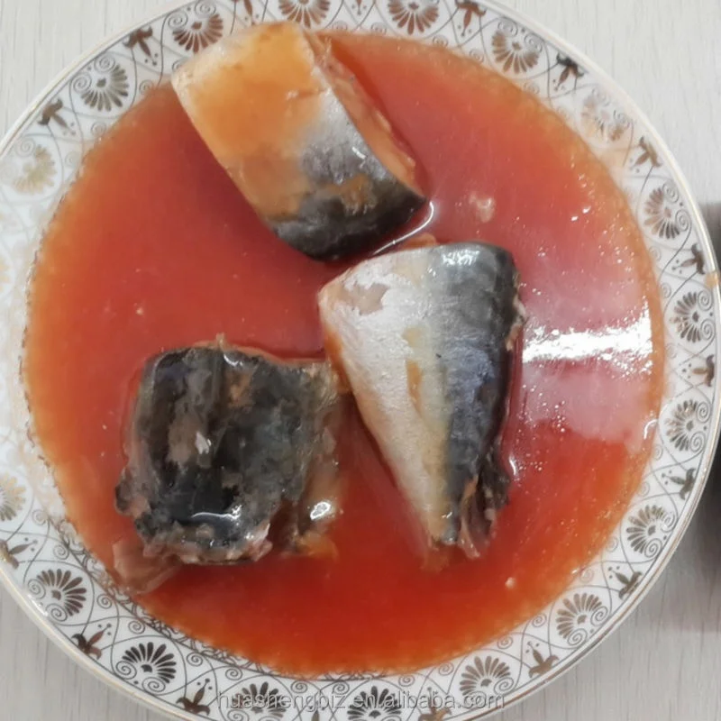 Wholesale Price Premium Canned Mackerel Fish In Tomato Sauce Canned Mackerel In Brine