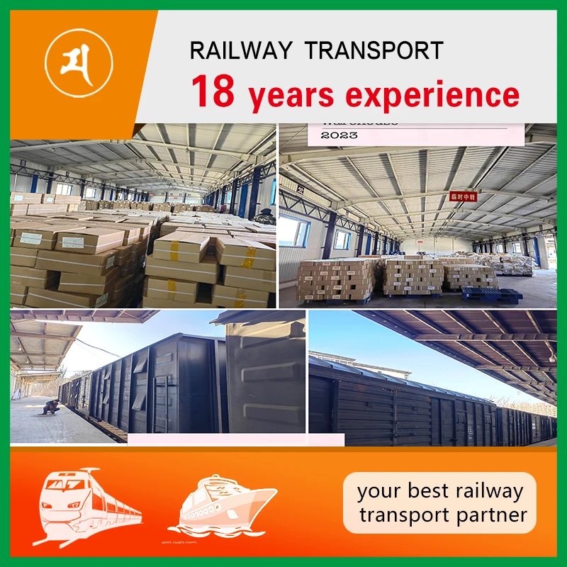 Almonds railway transport from USA to Kustanai Kazahstan transload into wagon