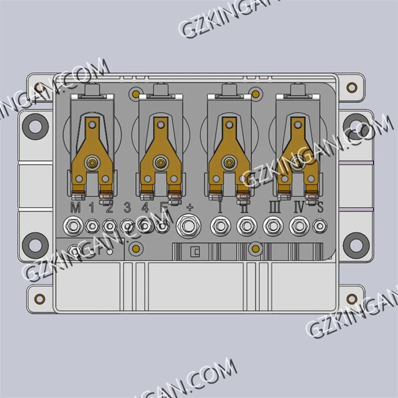 Итонг автобусных замедлитель реле 4 этапа 24V