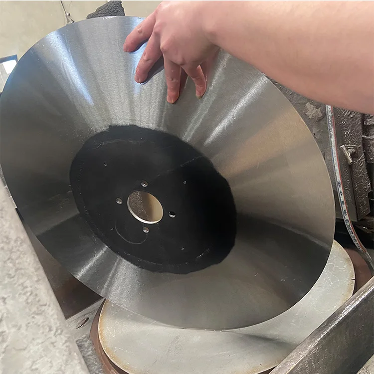 1.2379 D2 Material Log Saw Blades for Tissue Paper Cutting