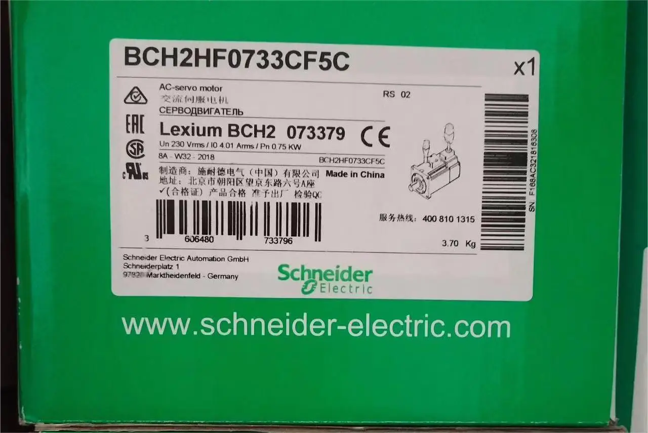 Servo Motor BCH0602O12A1C BCH0602O12F1C BCH0801O12A1C PLC Controller New Original Schneiders In Stock