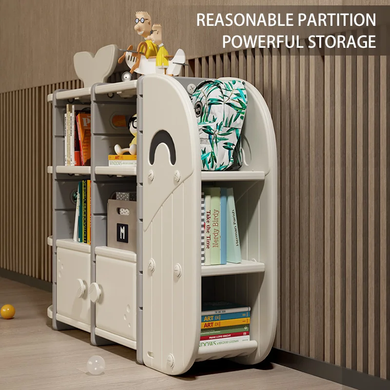children furniture custom plastic toys storage kids cabinet for kindergarten use