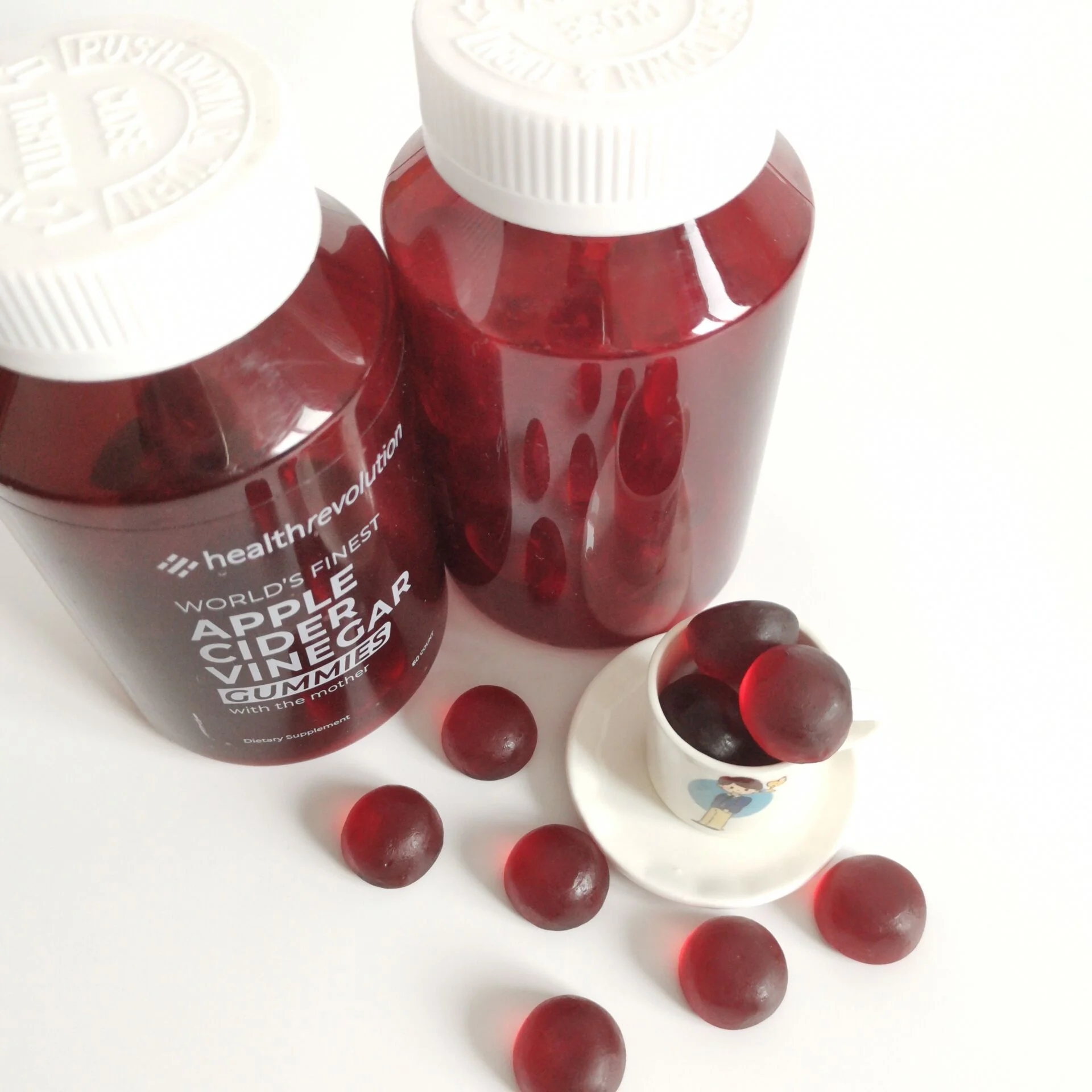 Высшее качество, Халяль, органический яблочный уксус, жевательные резинки, фирменная торговая марка OEM