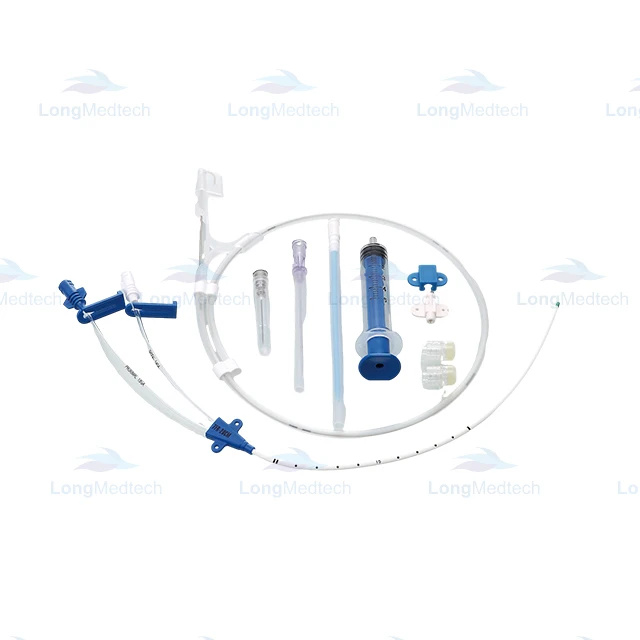 Medical Hemodialysis Disposable Central Venous Catheter triple lumen Kit Price