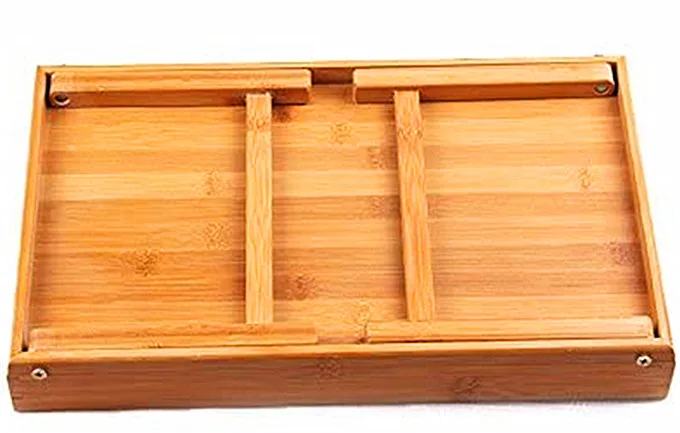 wholesale serving tray Foldable Breakfast Table Laptop computer tray Bed Table wooden Serving Tray with legs