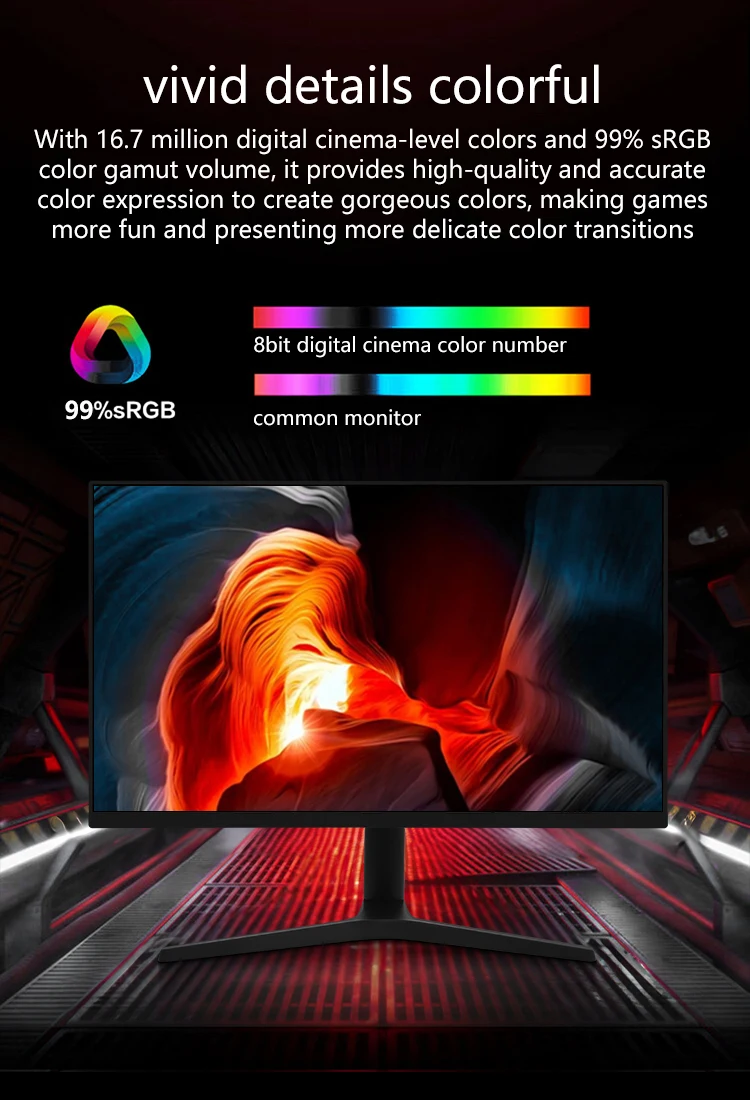 Wholesale 27 Inch Lcd Monitor Office Desktop Computer Monitor For Pc