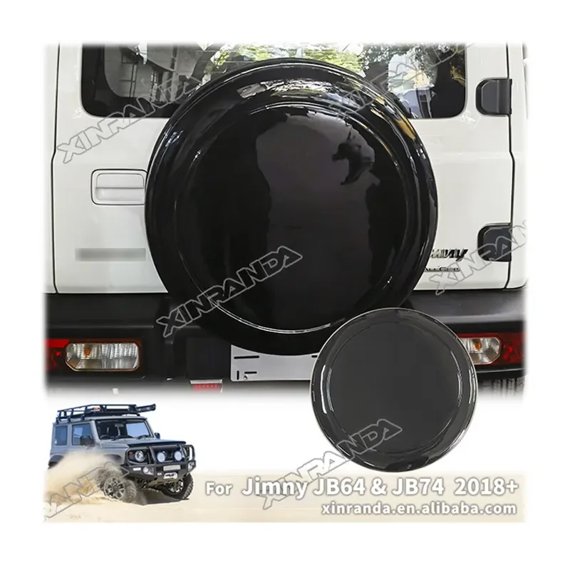 For Suzuki Jimny Parts Spare Wheel Tire Cover Spare Wheel Cover JIMNY JB64 JB74 JB64W JB74W JC74 2022 2023 2024 3 DOOR 5 DOOR