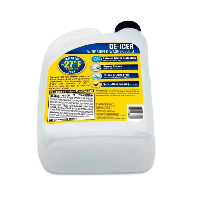 Anti-Fogging Car Windshield Washer Liquid -10 to -60 Degree Windscreen Cleaner