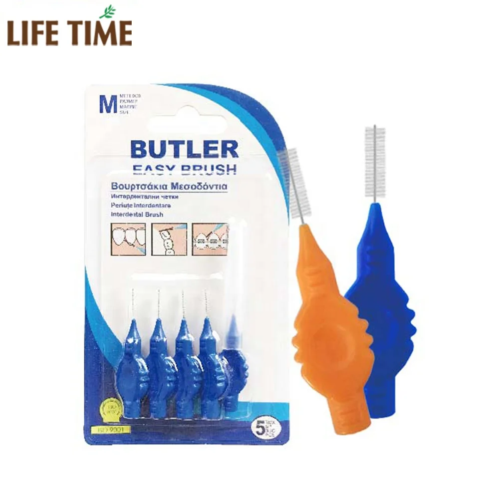 interdental cleaning brush custom design Cepillos de costura factory interdental brush/ toothbrush factory