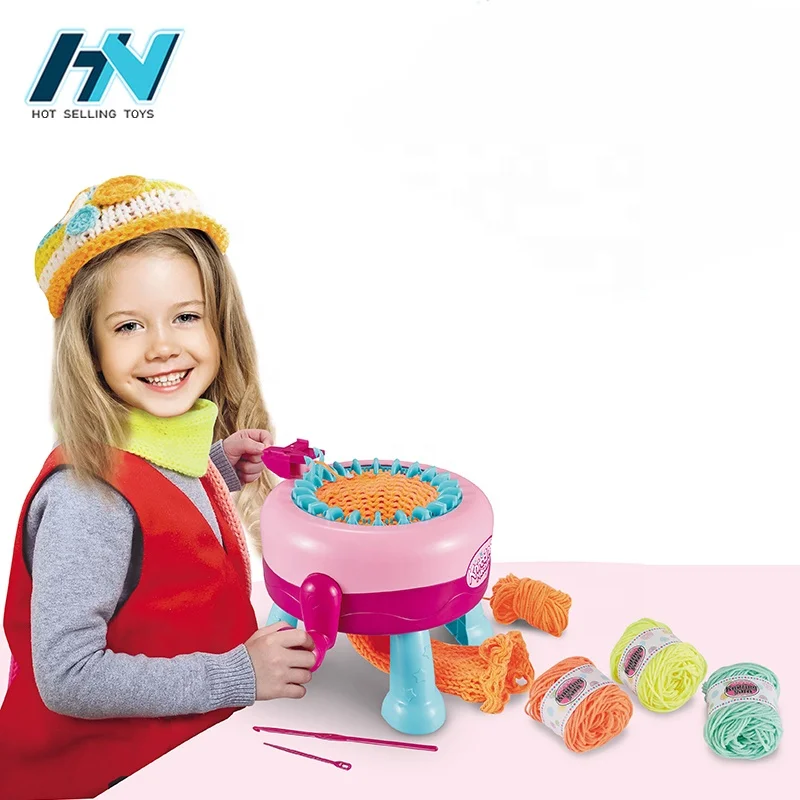 Creative Gifts Girls DIY craft kit weaving loom loops weaving loom Toys knitting kits for children