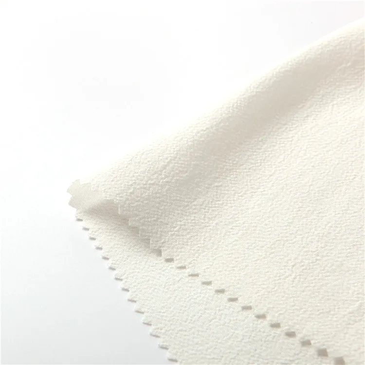 custom design clothing woven stretch dubai style crepe viscose fabric