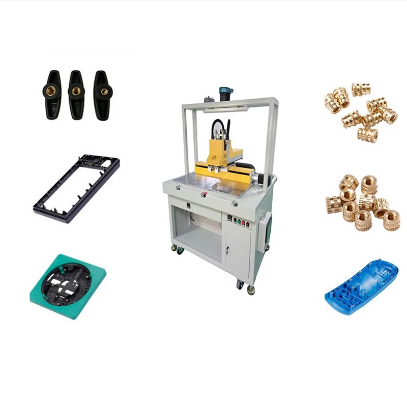 Cheap item   USUN  Model:UZ-310  single head  automatic brass nuts  insert  machine hot pressing for cellphone or notebook