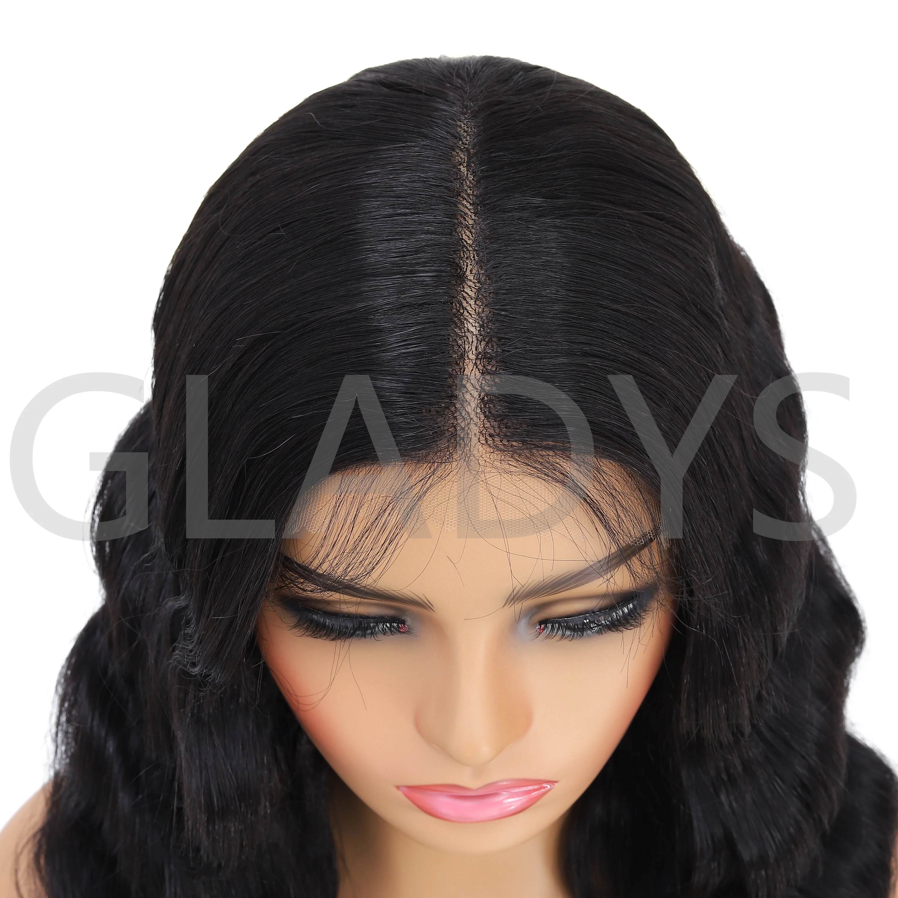 Gladys Natural Hair Wigs For Black Women Synthetic T Part Lace Front Hair Ombre Lace Front Wig Ombre Blonde Lace Front Wig