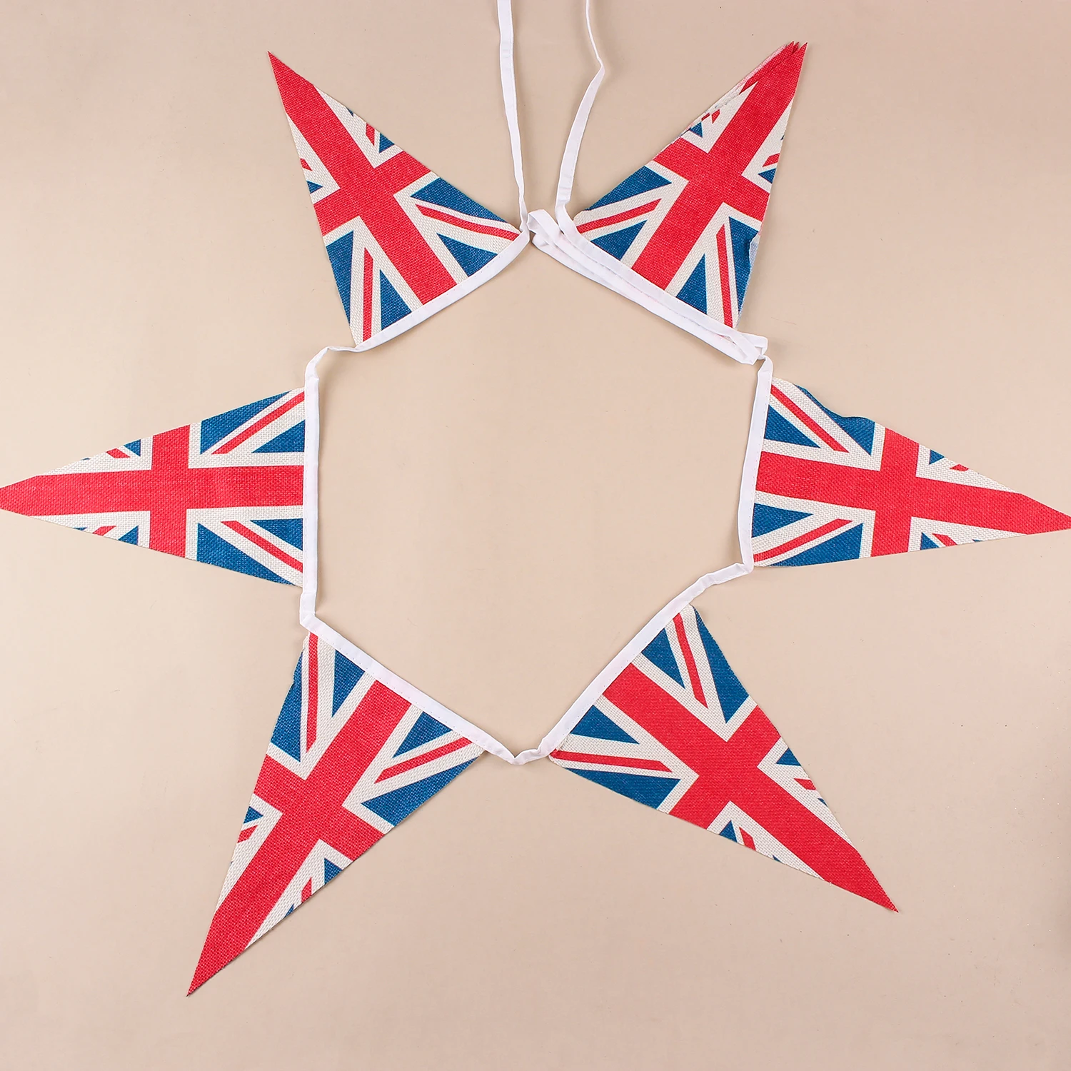 UK Banner Union Jack Triangular Bunting Pennant Flags Garland Outdoor Garden Decor British Party Decoration Bar Decor RC06281545