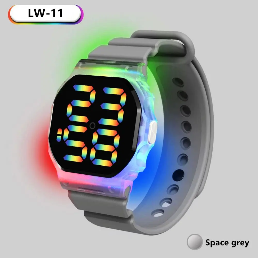 New Hot Selling Silicone Digital Watch for men and Women 2021 Youth 30m Waterproof LED Digital Sports Watch