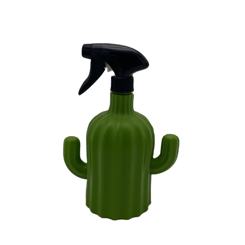 1000ML Plant Watering Irrigated Sprayer Cactus Shape Cylindrical Spray Bottle Manual Household Sprayer