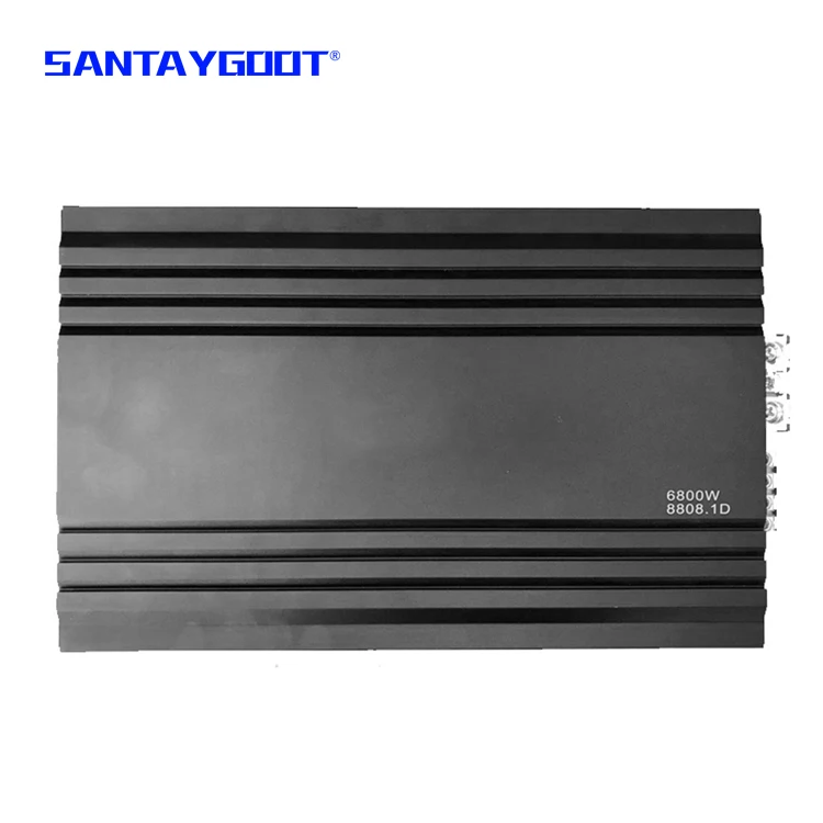 Car audio amplifier mono block 12V subwoofer speaker auto electronics car amplifier(8808.1D)