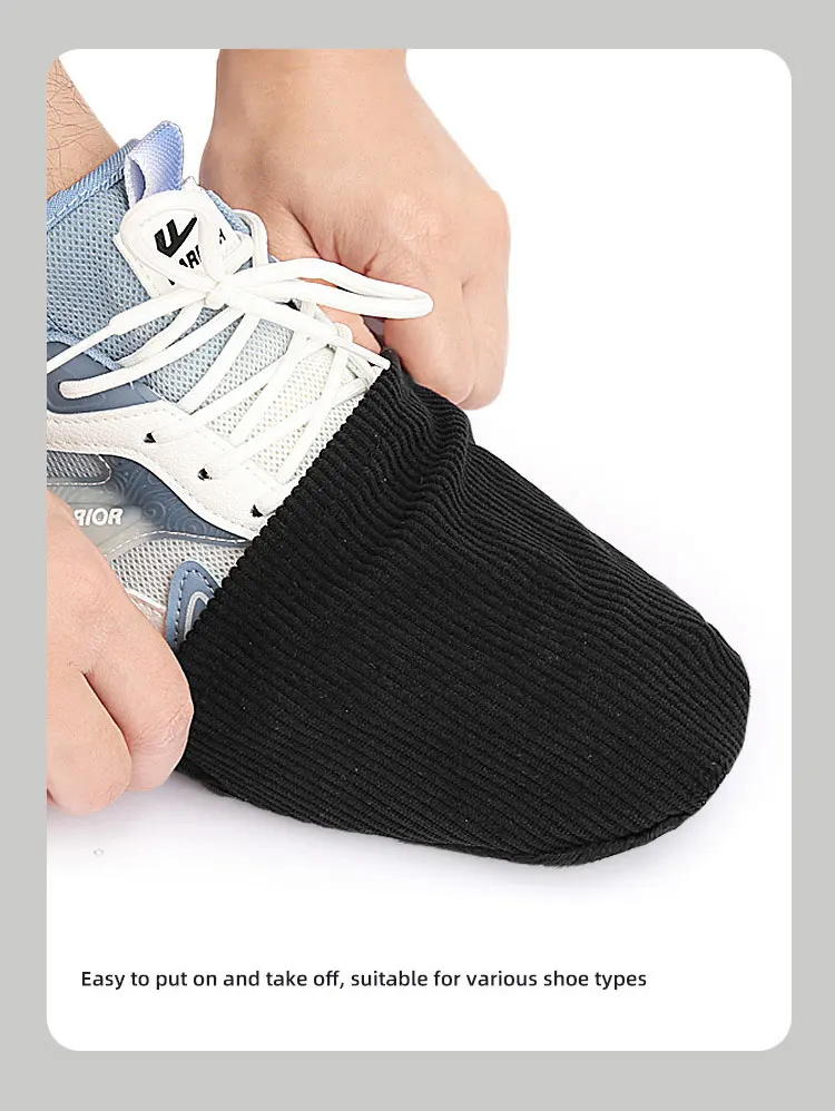 Hot Sale Adjustable Half-Palm Protective shoes Foot Covers Anti-Abrasion Shock-Absorbing Slip-assisted shoe cover