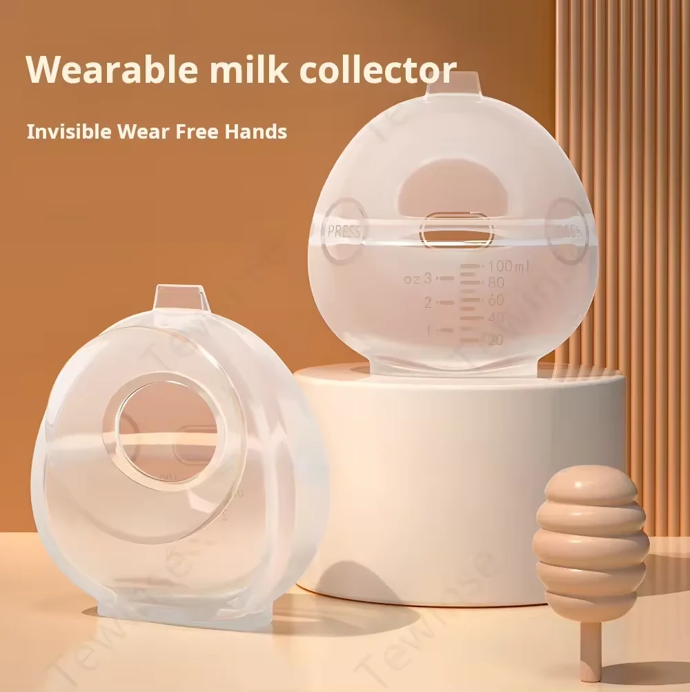 Baby Products Breastfeeding Portable Milk Manual Silicone Breast Pump Painless Colostrum Milk Collector