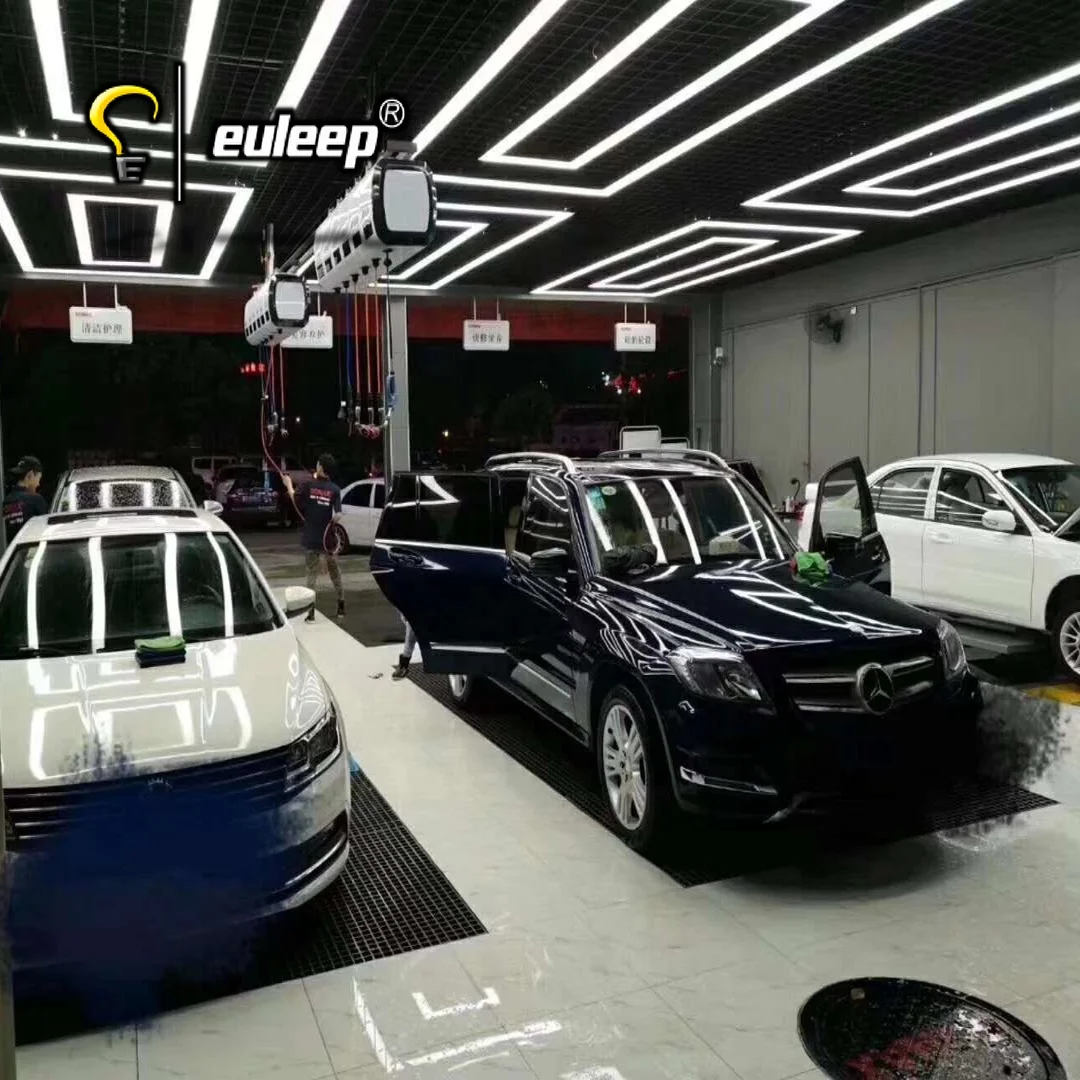 EULEEP Microwave sensor led linear light microwave motion sensor down light for hotel hospital office building Basement garage