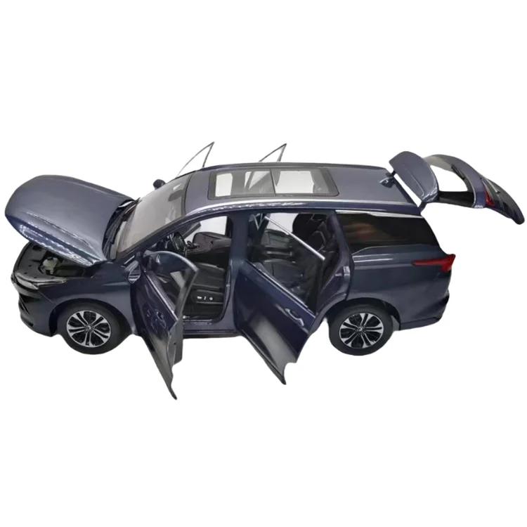 Оригинальная модель автомобиля Wuling Capgemini имитационная из сплава 1:18 масштаб Карибский синий подарок литой автомобиль