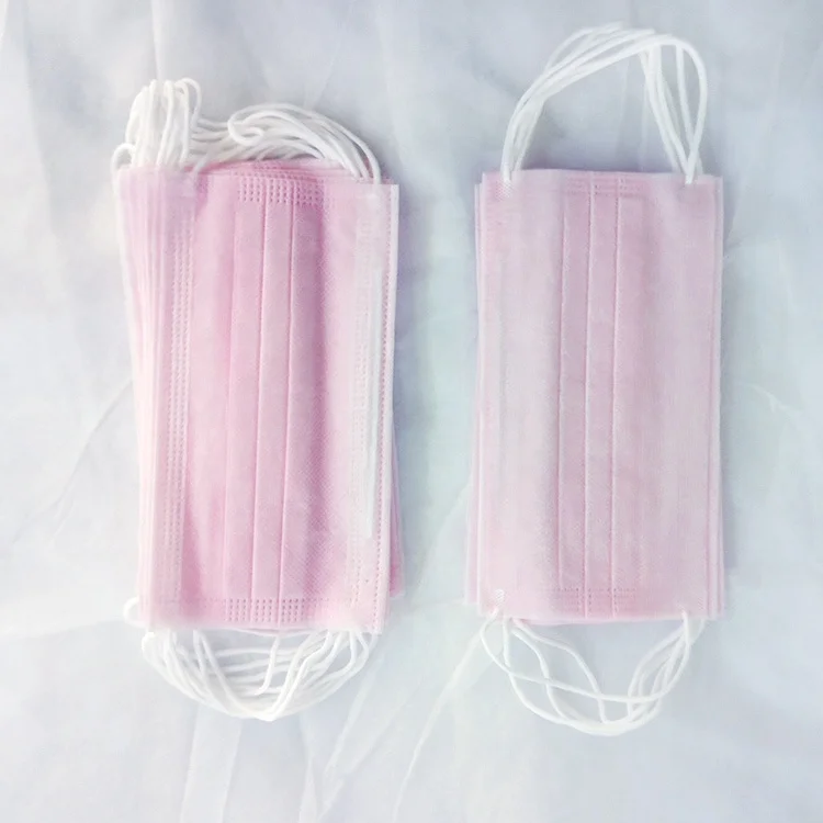 Medical ce  EN14683 3 layers  disposable face mask black 50pcs / wholesale vlack disposable face mask