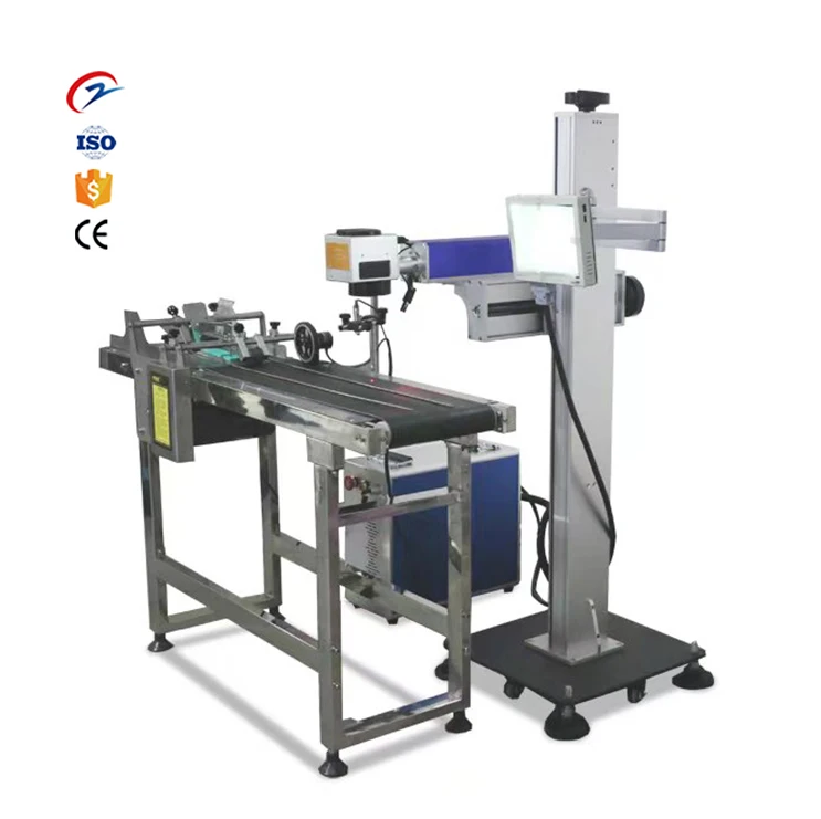 Factory Direct Price Fiber Flying Laser Marking Engraving Machine