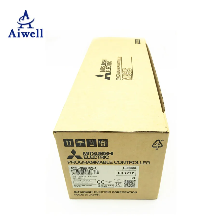  FX 3U 80 м FX3U-80MR/ES-A Mitsubishi FX3U 80MR PLC основные узлы с