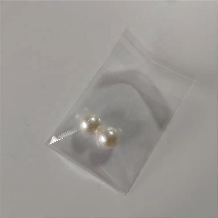 Yiwu Factory Custom Printed Flat Opening Plastic OPP Clear Self-Sealing Packing Bag Clothing Jewelry Gravure Printing Surface