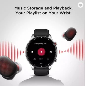 2021 Новый Amazfit GTR 2 Smartwatch 14 дней работы от аккумулятора 326ppi Глобального Позиционирования GPS 5ATM уверенно контроль времени монитор наблюдения за сном
