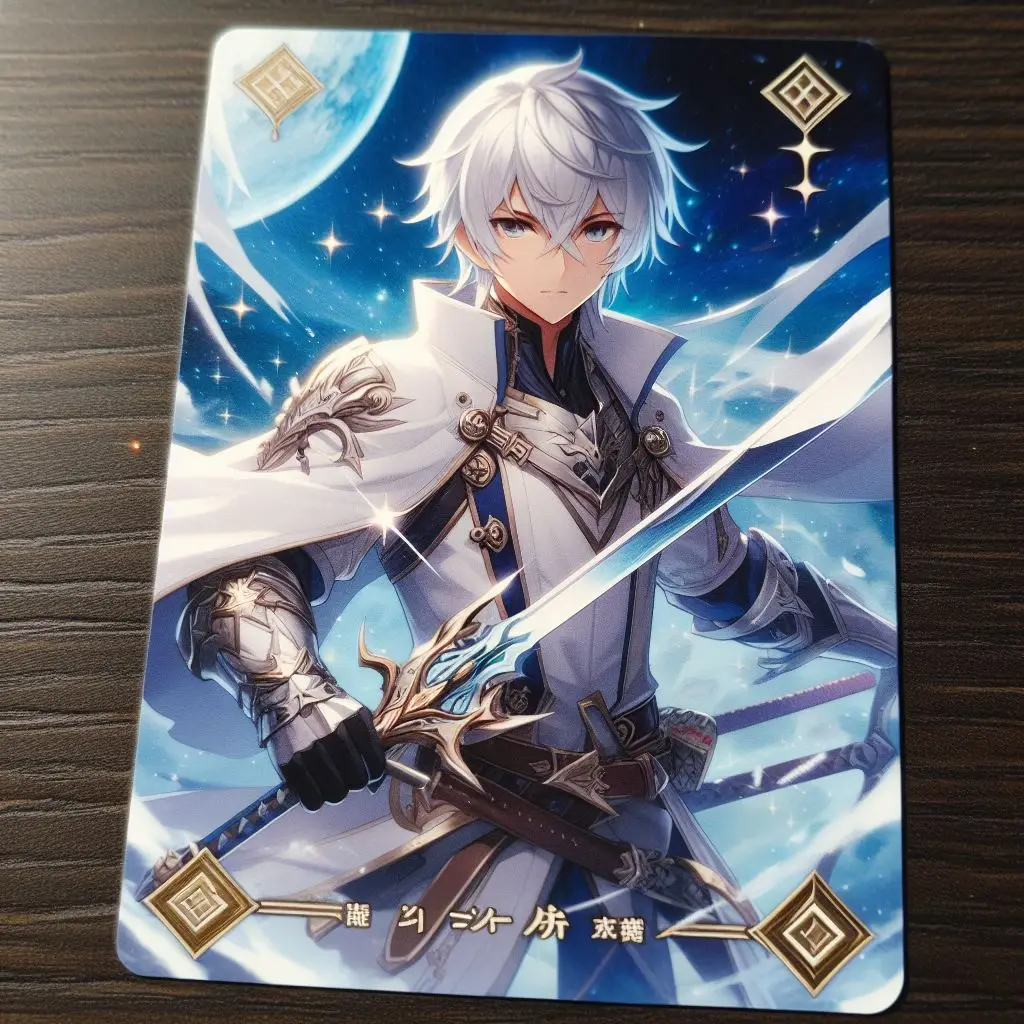 Custom Black Collection Magic Cards Game Holographic Trading Card Game