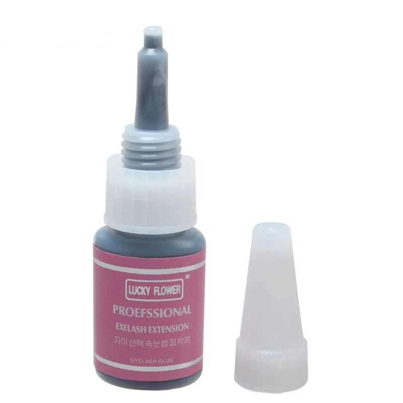 15ml strong sticky glue for lashes professional makeup eyelash glue Odourless Non Irritant eyelash extension glue Adhesive