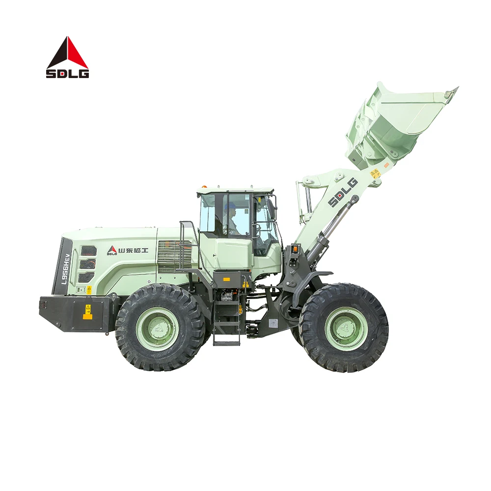 SDLG L956HEV New Design Electric Loader 4 Wheel Drive 3 M3 Bucket 5ton Electric Loader Wheel Loaders for Sale Building 435 Mm