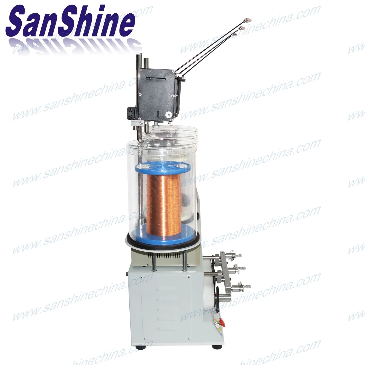 
Three spindles automatic coil winding machine 