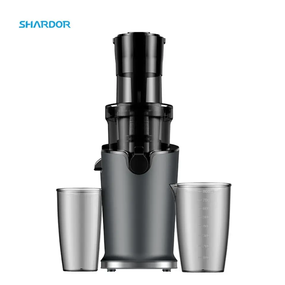 Мощная медленная соковыжималка 200 Вт 800 мл чашка для сока питательные фрукты и овощи холодный