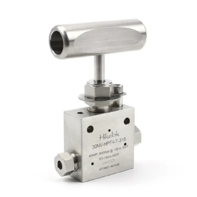 Hikelok ultrahigh pressure 30000 psi Autoclave HIP BUTECH type stainless steel 1/4' 3/8' 9/16' OD needle valve
