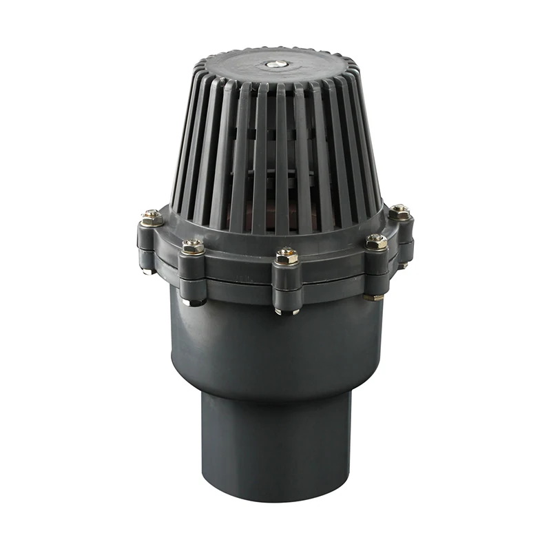 China supplier valve manufacture wholesales plastic pvc water pump foot valve