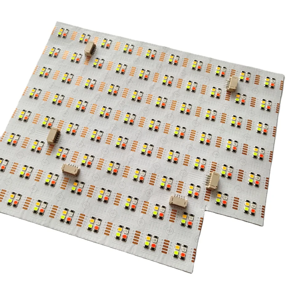 DC24V RGBW гибкие светодиодные листы SMD2835 Гибкая Светодиодная панель