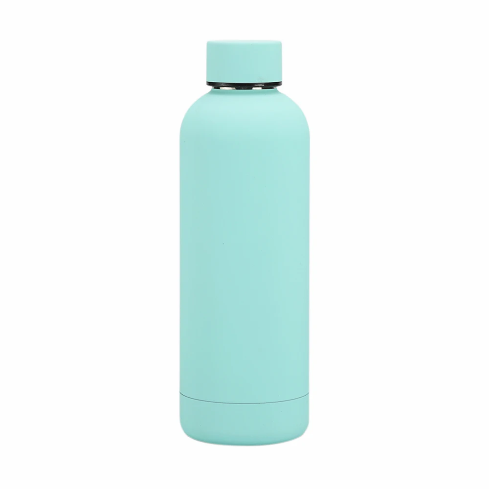 Double Wall Stainless Steel Water Bottle with Bamboo Lid BPA-Free Vacuum Insulated for Outdoor for Giveaways