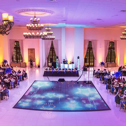 
Super Thin Wireless Disco DJ Light Up Led Digital Dance Floor For Wedding Party Event Sale 