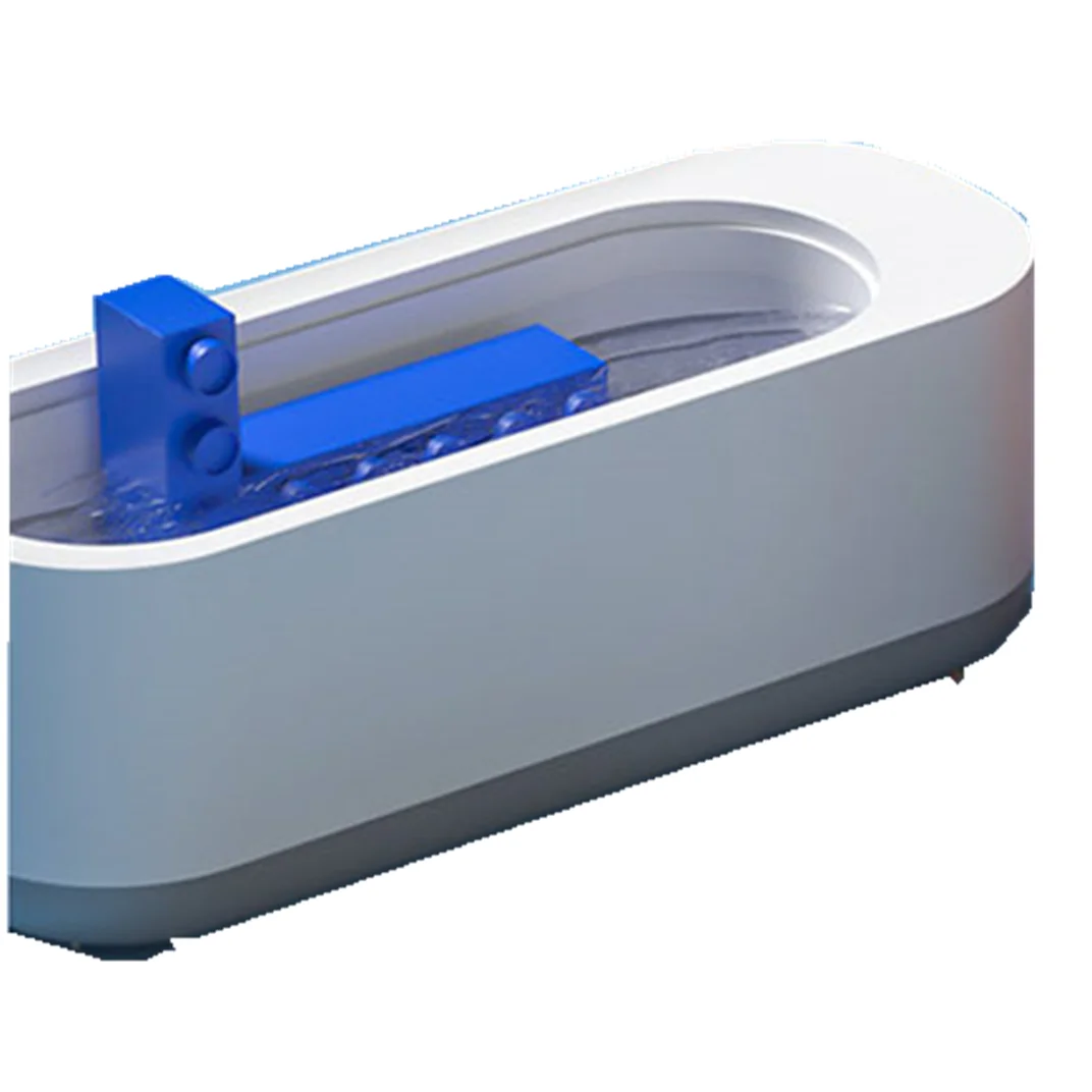 AIWO Household Ultrasonic Jewellery Cleaner Small Portable Denture Eyeglasses Coins Silver Cleaning Machine Ultra Sonic Cleaner