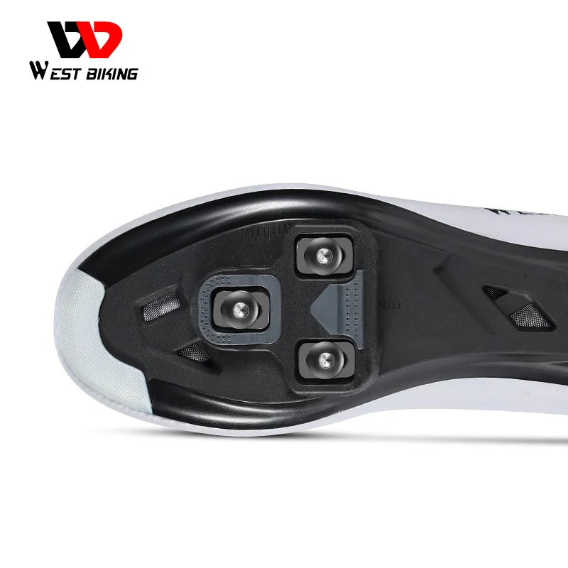 WEST BIKING Cycling Equipment Bicycle Part Accessories Road Bike Cleats Pedal Clip Pedal Lock Bicycle Cleats